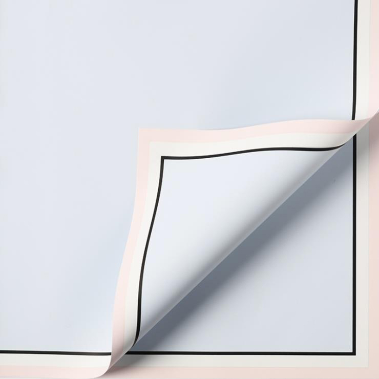 Paměťový fotorámeček MYHC-39 57×57 cm (±2 cm) Vodotěsný květinový balicí papír