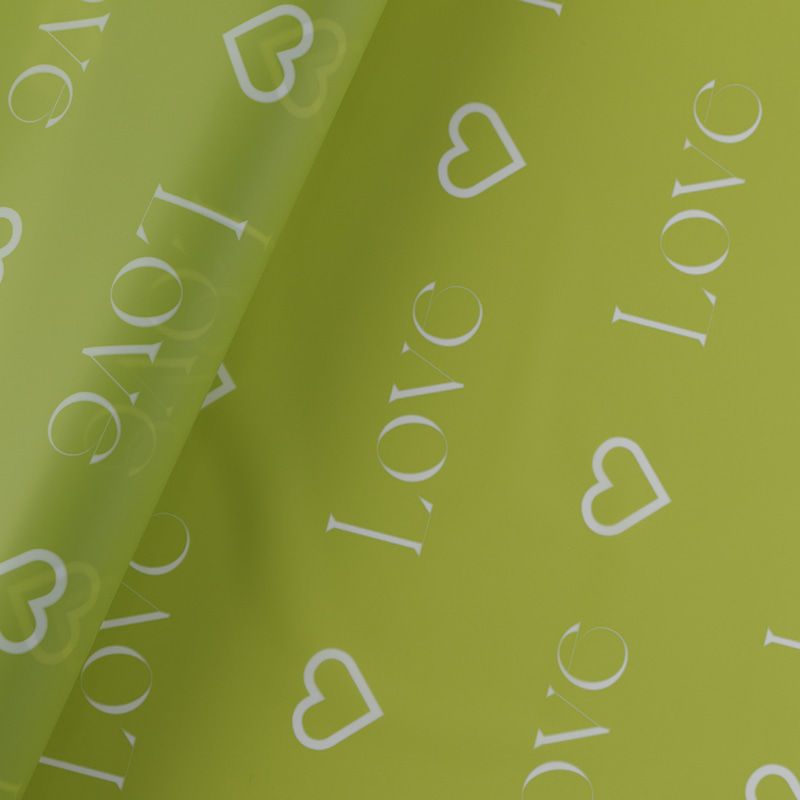 Love Letters Print Design květina balicí papír Nossa s voděodolnou vrstvou barevné