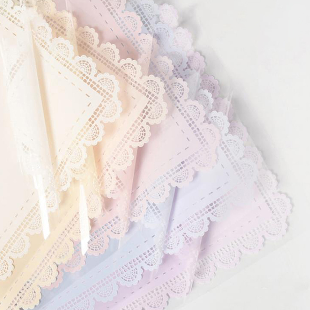 Plastový zahuštěný voděodolný krajkový balený papír