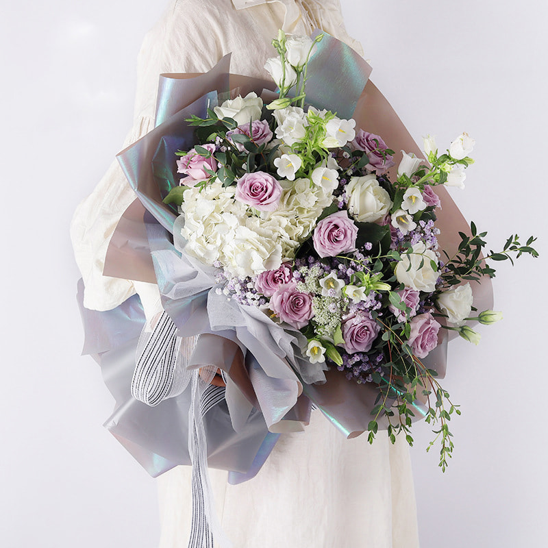 Starry Sky Glitter Bouquet balicí papír